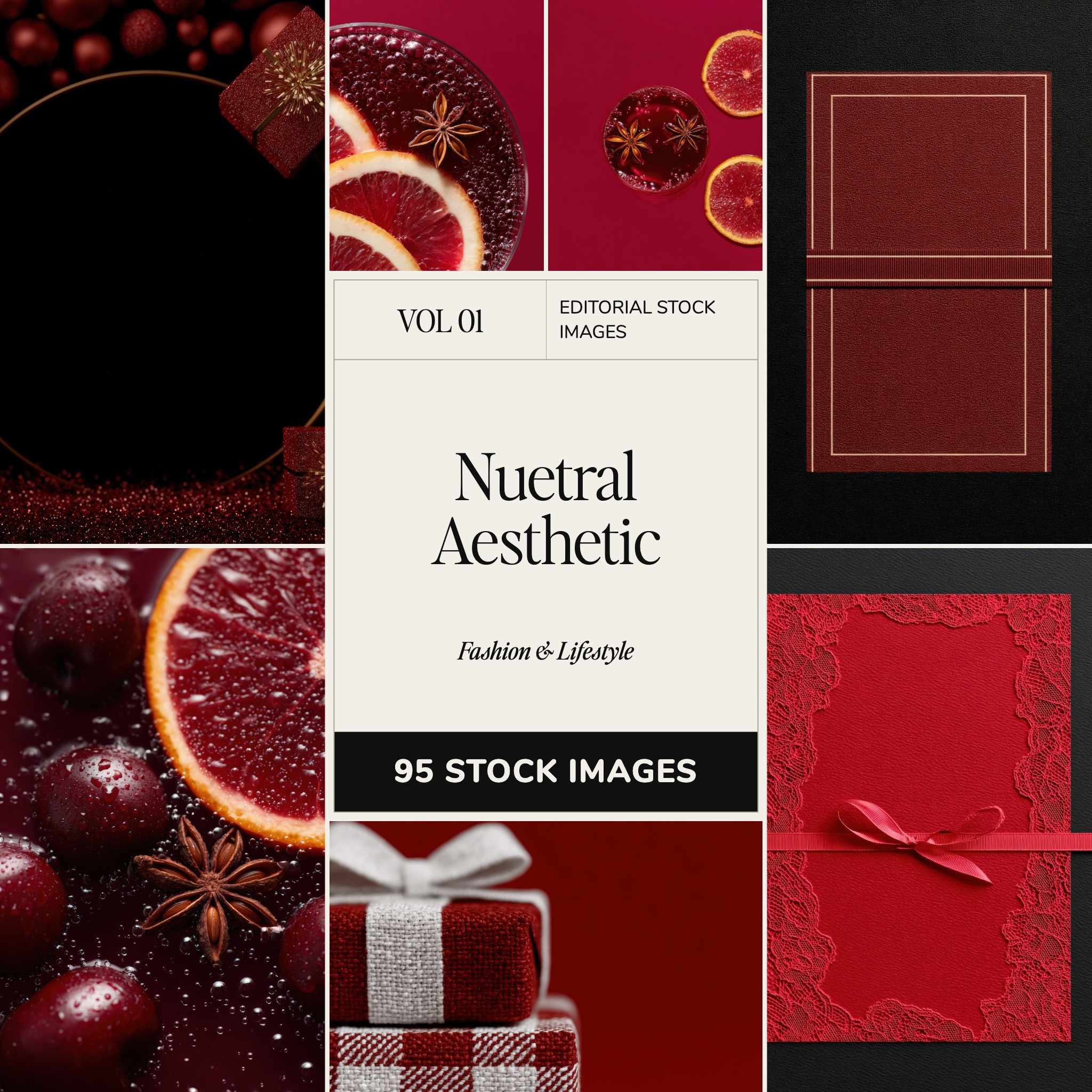 Holiday Stories - Refined Red Aesthetic
