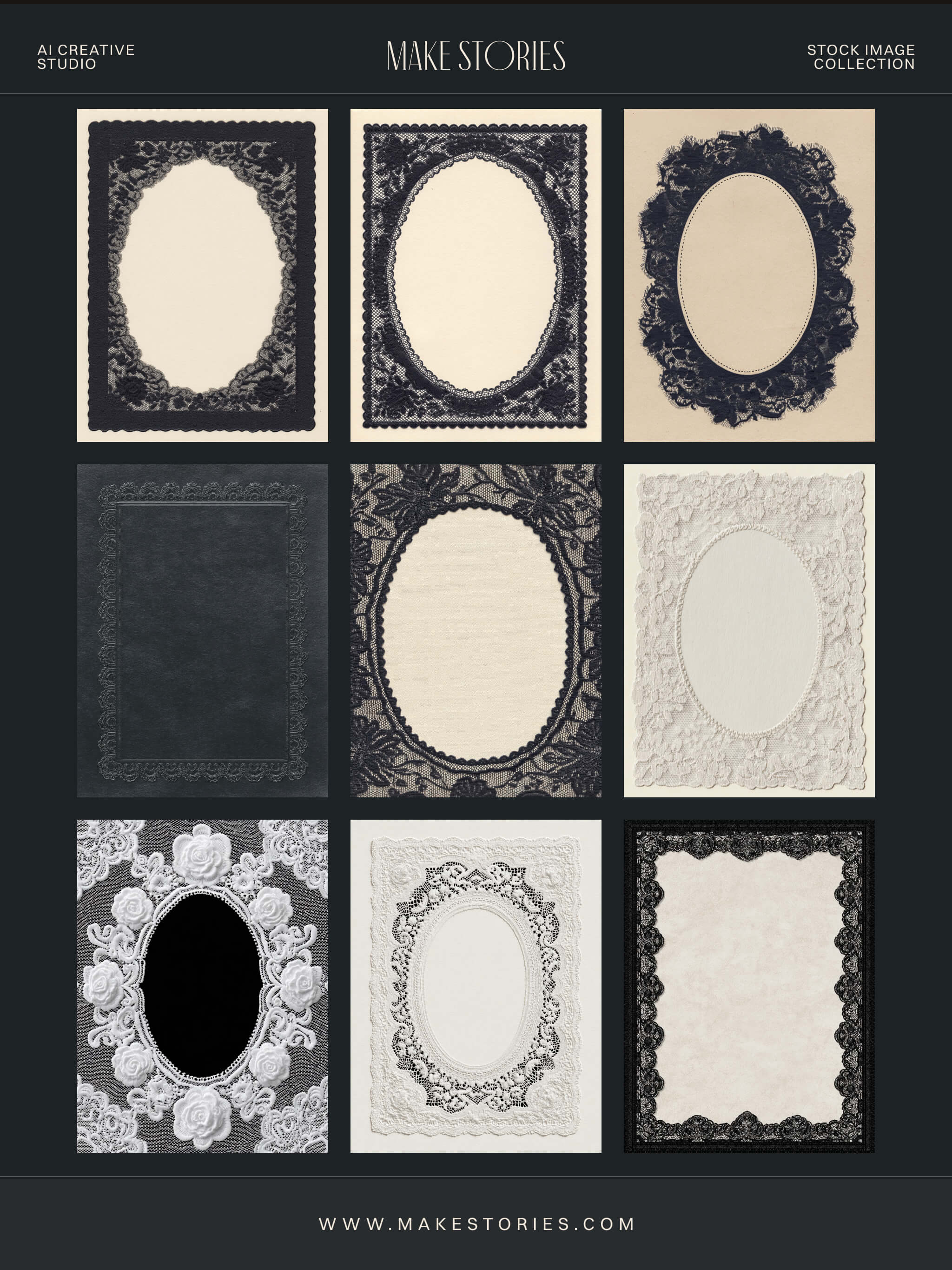 Lace Doily Frames